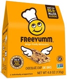 FreeYumm Allergen Free Granola Bars, Gluten Free, Dairy Free, Nut Free Snacks for Kids, Total of 15 Bars (Chocolate Chip):