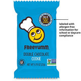 FreeYumm Allergen Free Cookies, Gluten Free, Vegan, Dairy Free, Nut Free Snacks for Kids, Total of 21 Cookies (Double Chocolate Chip): Amazon.com: Grocery & Gourmet Food