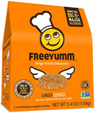 FreeYumm Allergen Free Cookies, Gluten Free, Vegan, Dairy Free, Nut Free Snacks for Kids, Total of 21 Cookies (Double Chocolate Chip): Amazon.com: Grocery & Gourmet Food